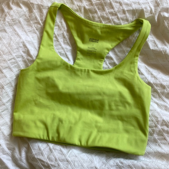 girlfriend collective Other - Girlfriend Collective lime green Paloma Bra